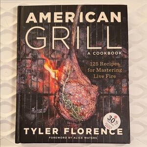 American Grill Cookbook by Tyler Florence - Black Cover